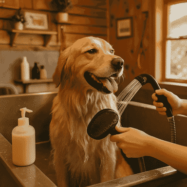 On-Location Bath + Brush